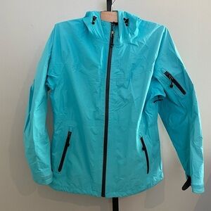 LL Bean Challenger 3 in 1 Waterproof Winter Jacket Ski Blue Primaloft Medium